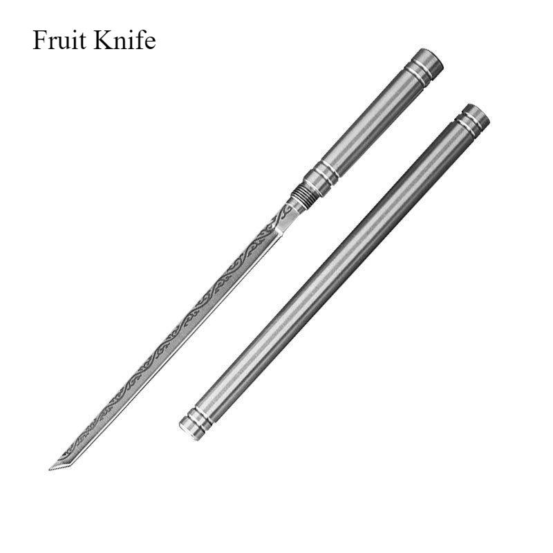 Overlord Stick Mini Stainless Steel Fruit Peeler Household Portable Tea Knife Creative Small Straight Knife