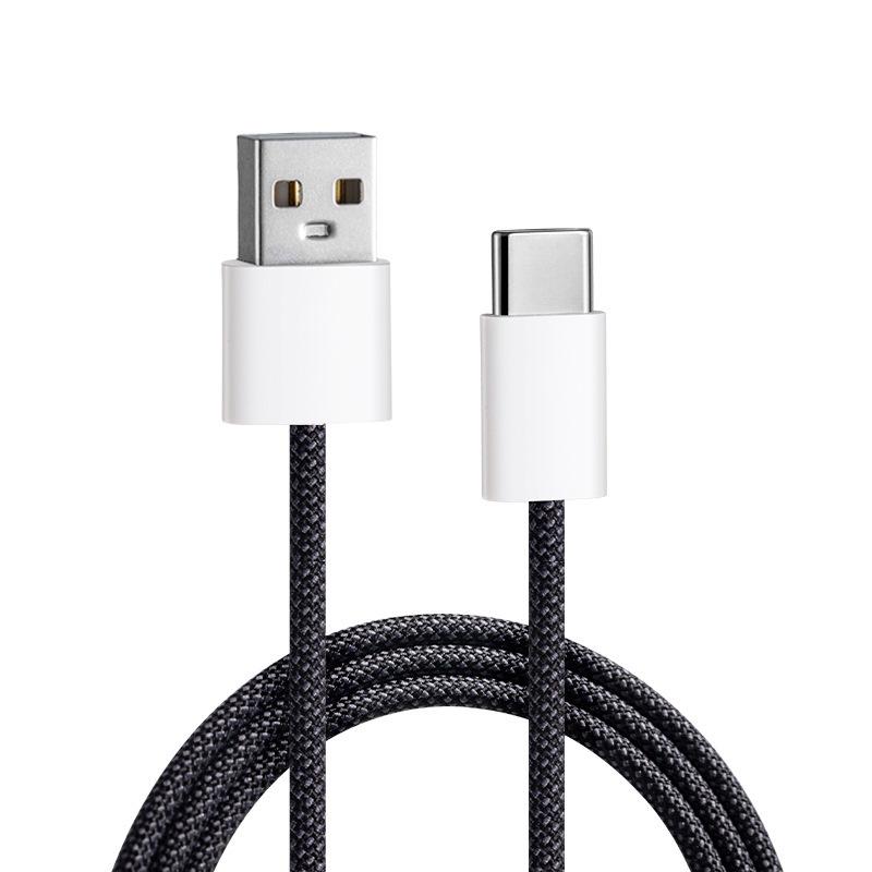 Двусторонний кабель для быстрой зарядки Type-C для устройств Apple и Android