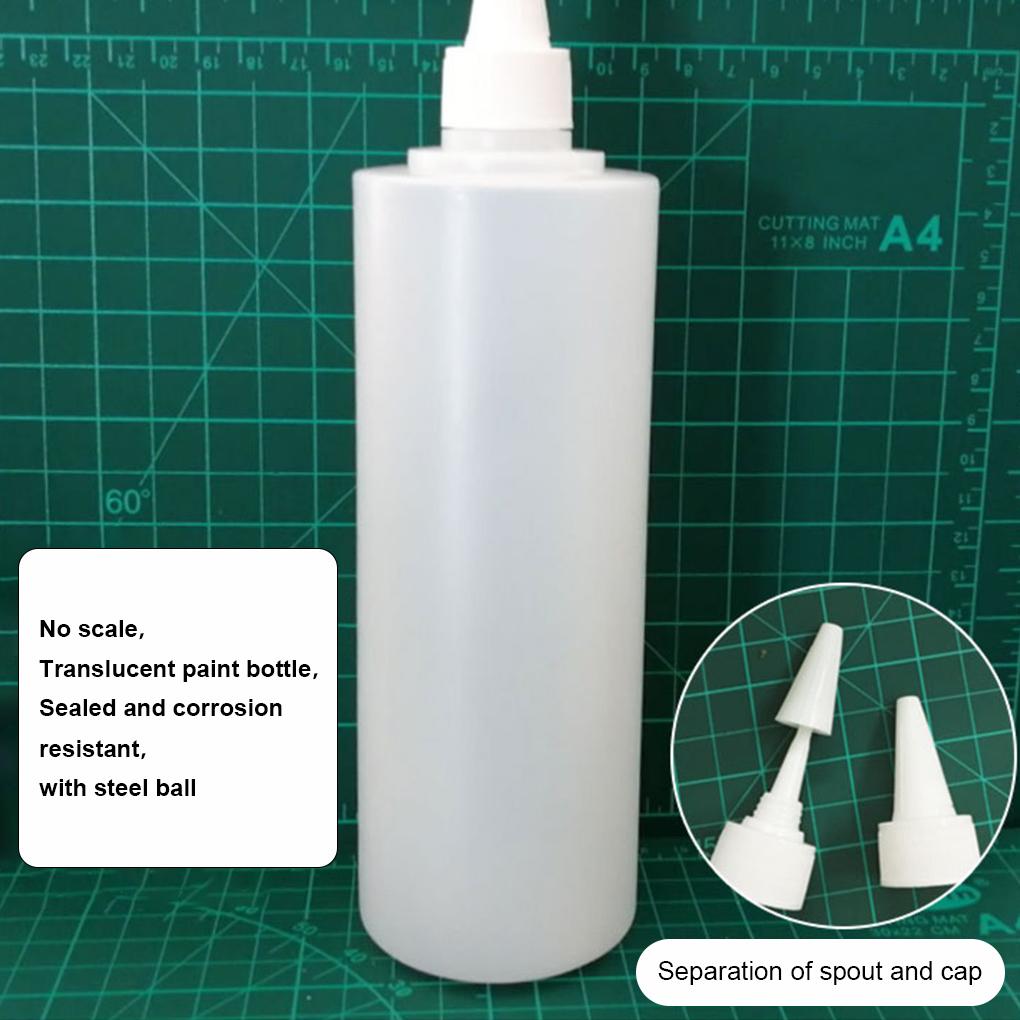 10 шт. Жидкие бутылки с откручивающимися крышками, пустой прозрачный держатель для хранения, многоразовый контейнер для покраски, клей