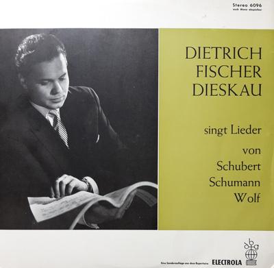 Виниловая пластинка DIETRICH FISCHERDIESKAU Дитрих Фишер-Дискау Поет Песню 6096 Electrola Германия Классика Б/у