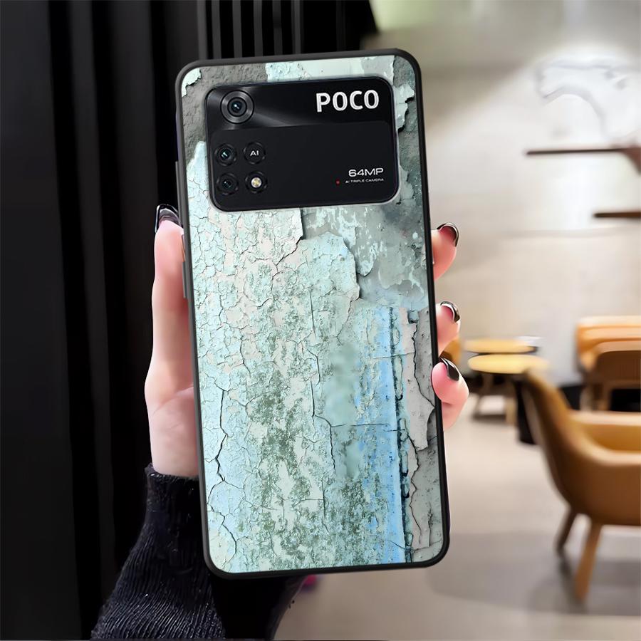 Чехол для телефона Xiaomi Poco M5 F3 F4 F5 M3 M4 Pro X3 X4 X5 C50 C51 C65 Ретро Ржавые пятна