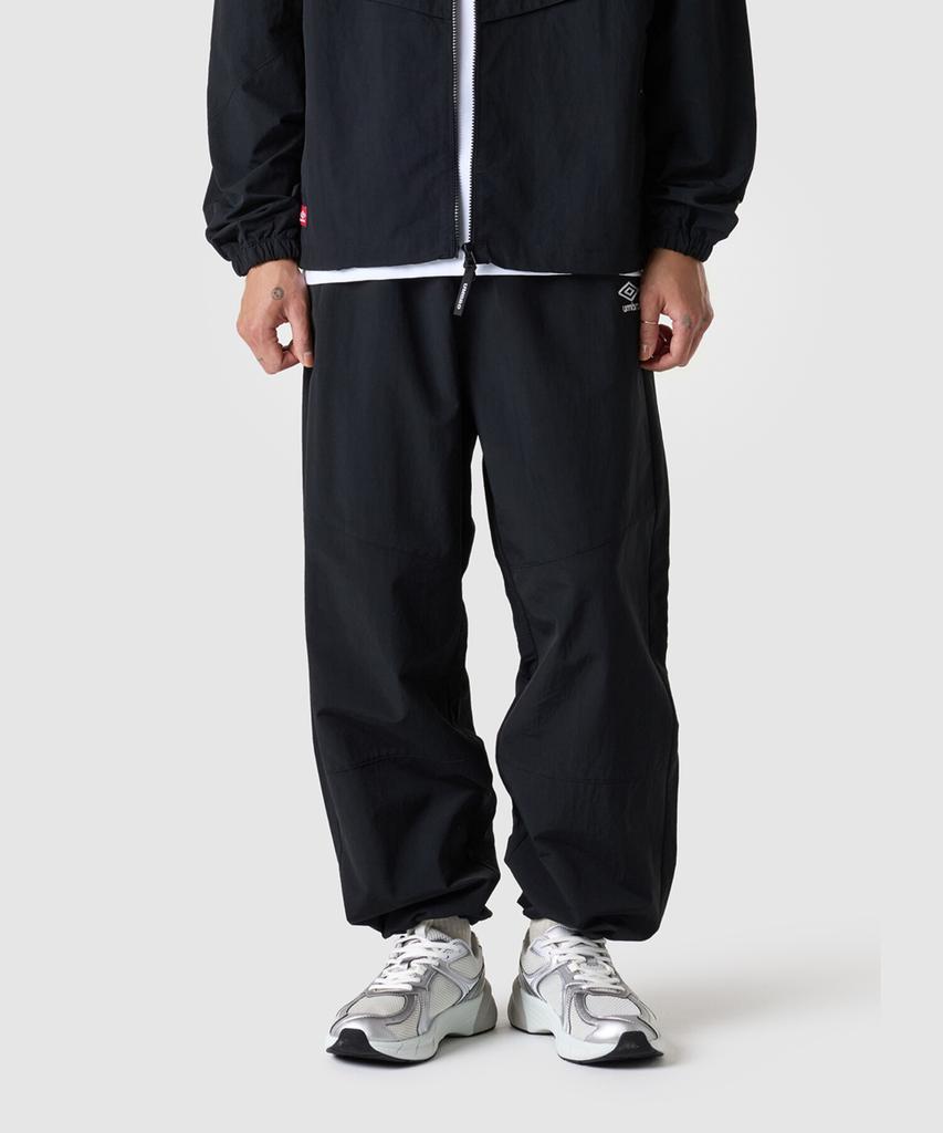 UMBRO Классические прямые тканые брюки Черные (Uq323Cpt93)