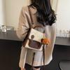 Retro Fashion Matte Contrasting Backpack Women's 2025 New Trend Versatile Handbag Commuter Casual Women's Bag