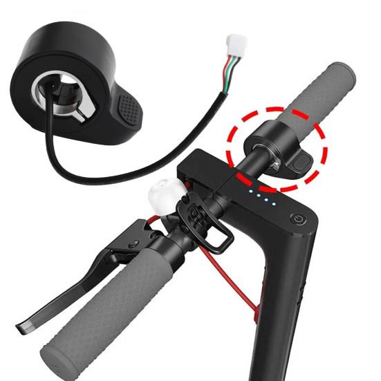 Электровелосипед Thumb Throttle Электрический скутер Finger Thumb Speed Throttle Сменные аксессуары для Gotrax GXL V2 и M365