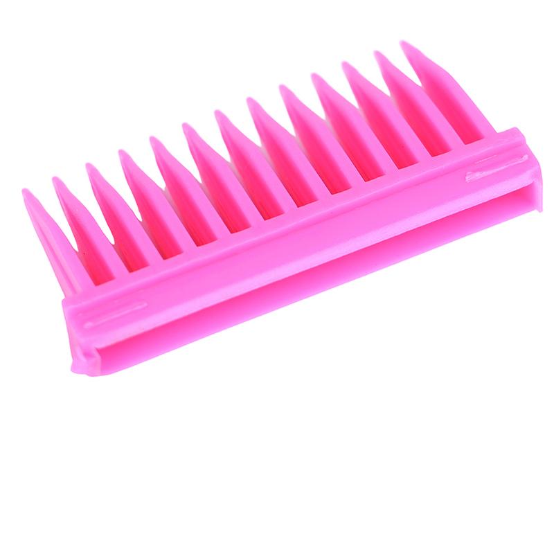 150 мл Многоцветная пластиковая многоразовая бутылка-аппликатор с расческой для окрашивания волос в салоне, инструмент для парикмахерского стайлинга