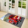 Custom Name Firefighters action. Carpet Rug Customizable Soft Washable Anti-Slip Home Living Room Sofa Mats Personalized Rug. 0909275