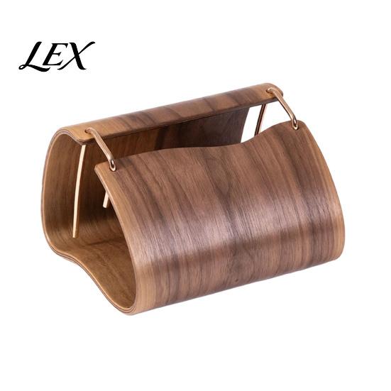 Bathroom Tissue Case Wooden Holder, Rectangular Decorative Paper Napkin Dispenser, Box Holder Organizer, for Office Desk Home Decor Reusable