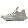 Li Ning Eazgo прочные дышащие низкие спортивные повседневные туфли мужские кроссовки Wind-Bell-Gray AREQ003-1