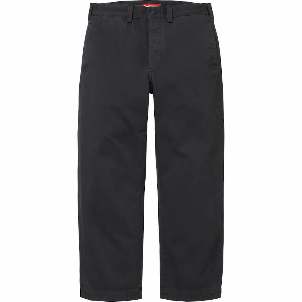 Supreme Брюки чинос (26СС) черный