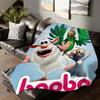 Мультяшное милое одеяло B-Boo B-Ba для дивана, офиса, кровати, самолета, путешествий, сна, чтения, отдыха, кемпинга. Мягкое и теплое.