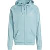 Logo Hooded Long Sleeve Jacket Men Jacket Light-Blue JE6660