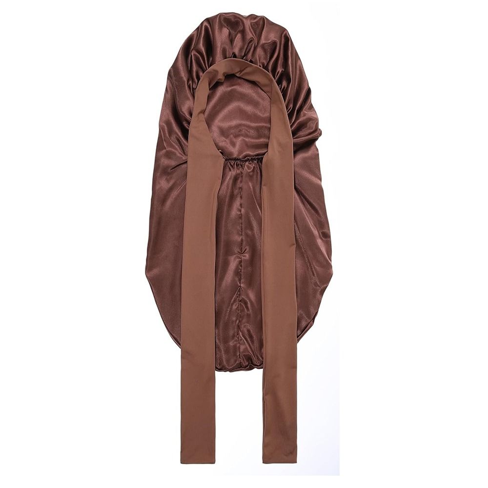 Удобная длинная шапка для сна, гладкая ночная шапочка для сна, очень большая женская шапочка с косами