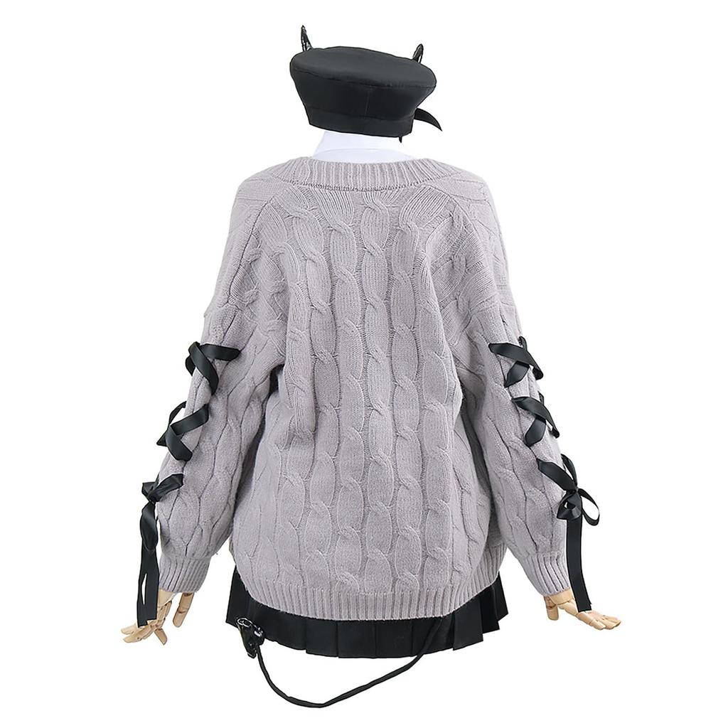 [Milky Time] Hololive Tokoyami Towa Cosplay Landmine Casual Clothes Halloween Tokoyami Towa Hololive