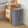 45L Dirty Clothes Basket Space-saving Slim Laundry Hamper Large Capacity Clothes Storage Bin for Home
