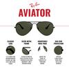 Солнцезащитные очки RB3025 58 181 58 (Ray-Ban) Ray-Ban