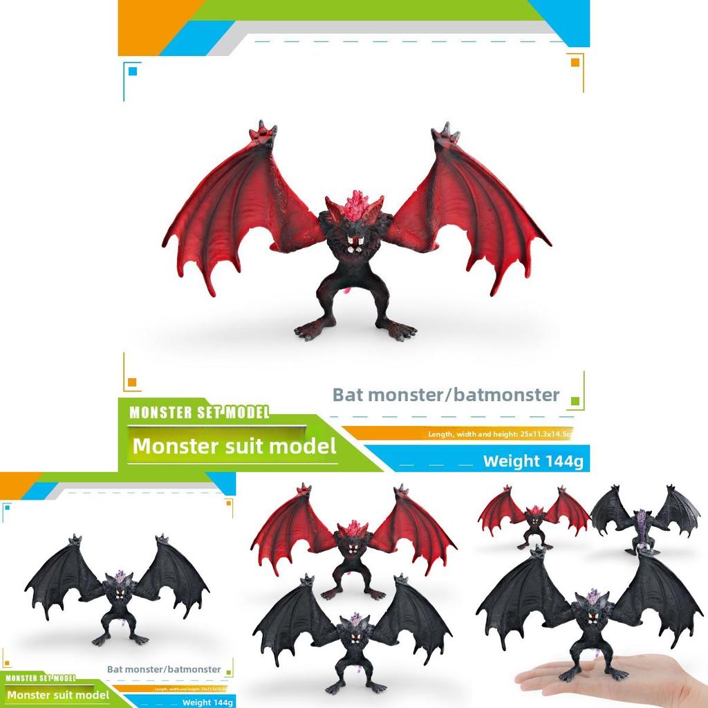Fantasy Beast Model With Pvc Bat Monster Material For Kids Playroom Decor And Collecting