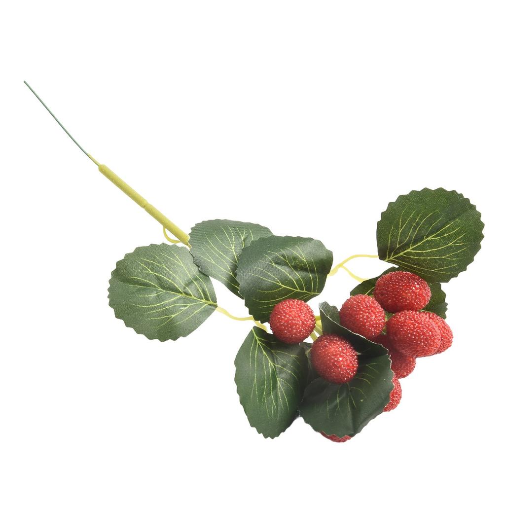 1 шт. Поддельные фрукты Лонган Искусственные личи Черника Вишня Украшения для дома Пластиковая пена Поддельные фрукты Украшения для витрины