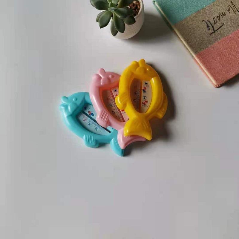 1 шт. Милый детский водный термометр в форме рыбки Детская ванна Мультяшный термометр для воды Детский комнатный термометр
