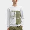 FILA Sweatshirt Men's White Sand Gray (Unisex) Sweatshirts F11M418212F GY