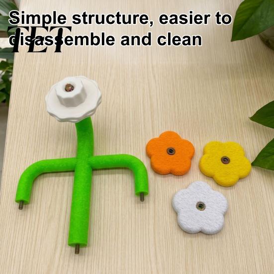 Multi-tiered Bird Perch Cactus Parrot Perch, Multi-Tier Textured Non-slip Standing Platform, Budgie Cage Accessories Toy, Accessory for Parakeets