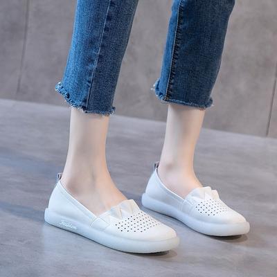 Женская обувь Кожаные мокасины Плоские туфли