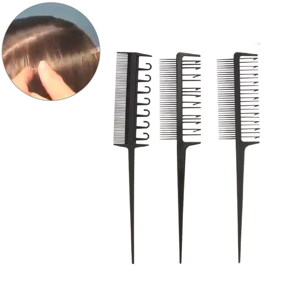 Anti-static Hairdressing Styling Tool Weaving Cutting Comb Dyeing Comb Hair Styling Hair Brush