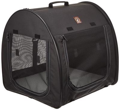 Переноска для питомцев One for Pets полностью черная одинарная