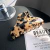 Solid Color Fresh Acetate Hair Claw Hair Clip Shark Clip Printing Shark Clip Leopard Printing Hairpin Tortoiseshell Hair Claw