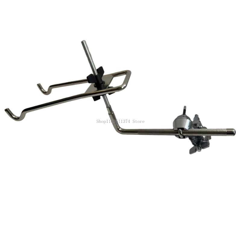 Drum Support Extension Clamp Drum Stand Drum Hardware Drum Mounts and Assembly Hardware Instrument Part Double Design