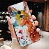 YNDFCNB Animal dog cat fox peacock watercolor painting Phone Case For Huawei Honor 8X 8A 9 10 20 Lite 30Pro 7C 7A 10i 20i