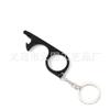 Антибактериальный брелок для ключей No Touch Open Door Beer Trigger Touch Screen Key Chain Open Door No Touch Press