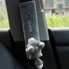 23cm Cute Cartoon Car Seat Belt Shoulder Pad Soft Plush Safety Belt Cushion Cover for Auto
