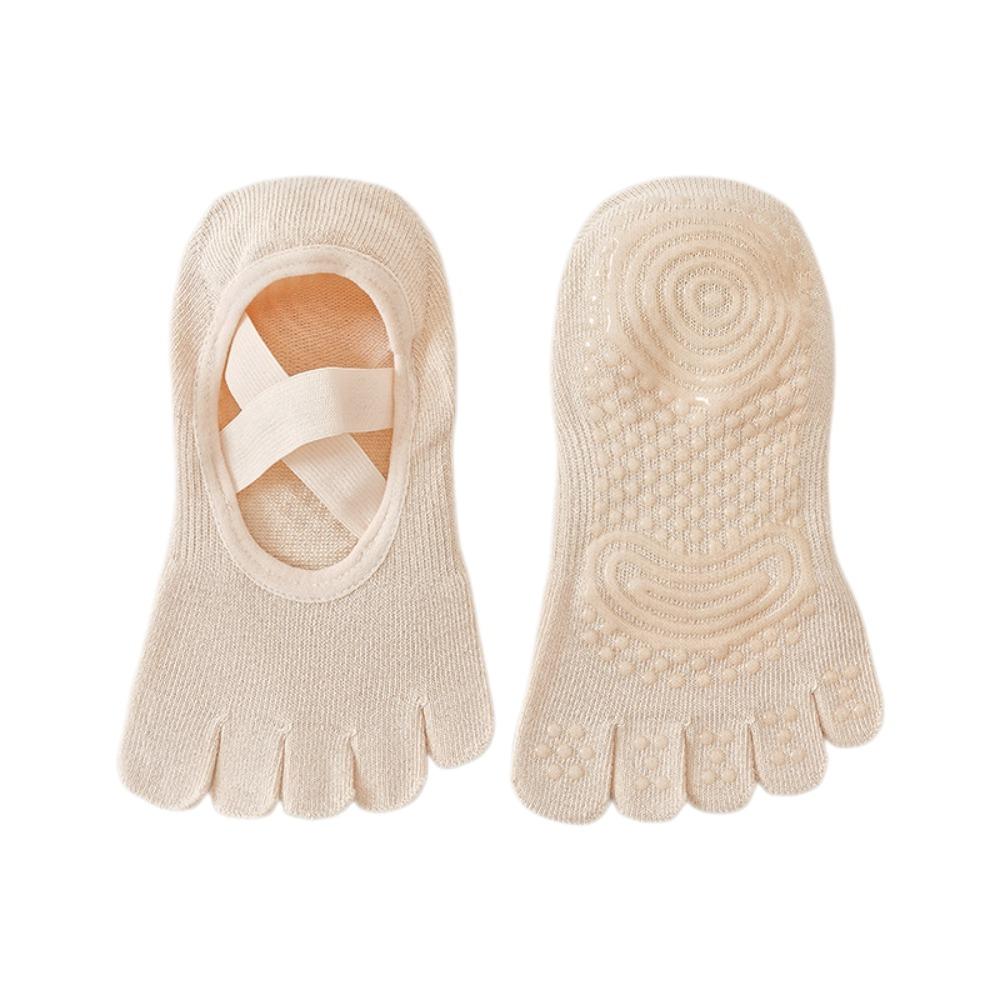 Anti-slip Five-toe Boat Socks Five Finger Floor Toe Socks Women's Sports Yoga Socks Four Seasons