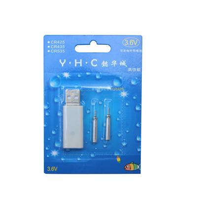 Аккумуляторная батарея Cr425 Usb зарядное устройство для электронных поплавков ночная рыбалка