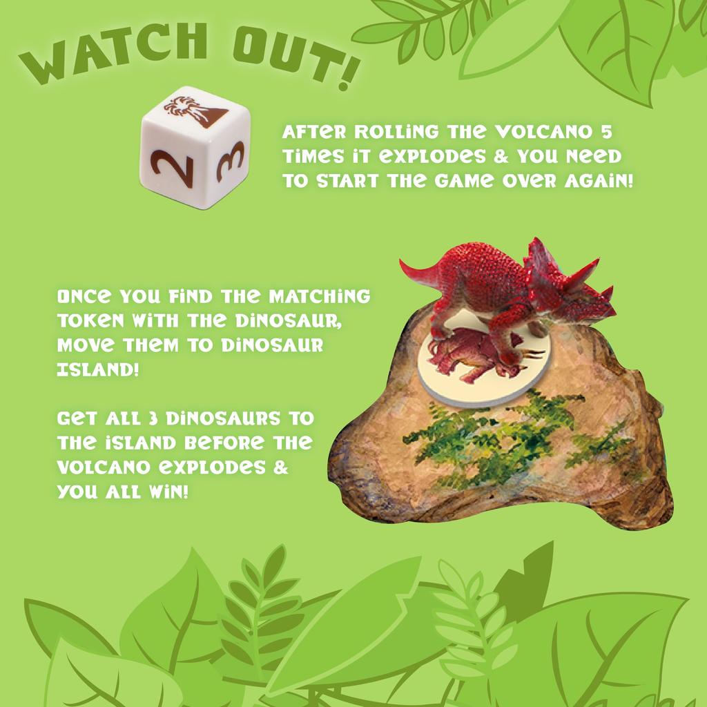 MindWare Peaceable Kingdom кооперативная настольная игра для детей Dinosaur Escape GMC7 подлинный продукт