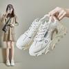 Spring New Korean Version Ins Dad Shoes Female Students Platform Sports Heightening Running Casual Shoes TT7829