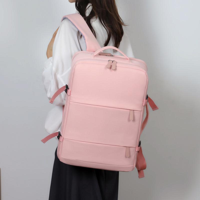 Универсальный расширяемый рюкзак: Вместительный, модный, идеально подходит для поездок на работу или в командировки