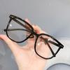 Round Spek Spec Anti Blue Light Blocking Glasses Transparent Spectacles Frame Plastic Computer Gaming Glasses Cermin Mat