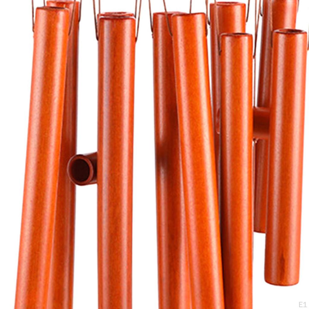 Бамбуковый колокольчик для сада, современный декоративный простой колокольчик, подвесной колокольчик для улицы