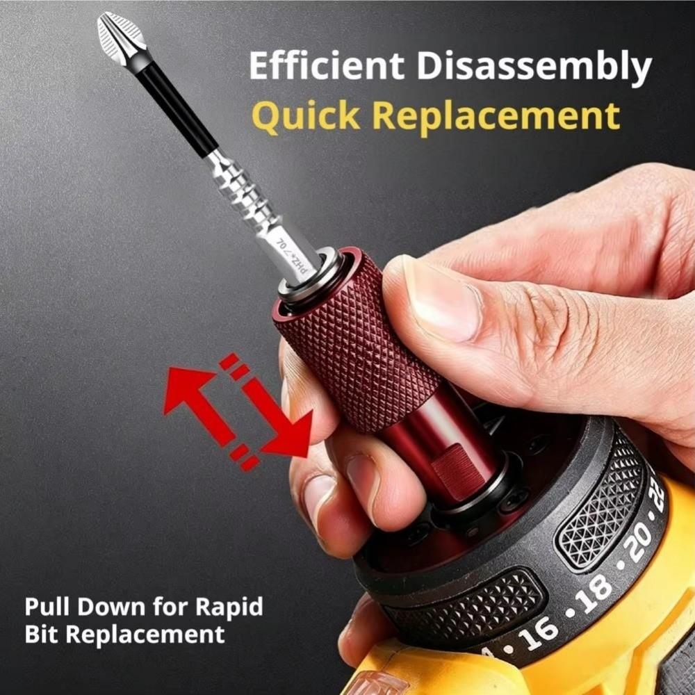 M10 To 6.35mm Quick Release Grinder Adapter Quick Release Grinder Adapter Head Drill Accessory