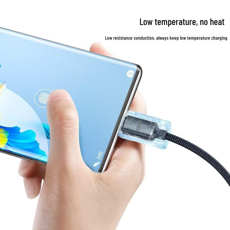 Кабель JingYao Type-C Super Flash Charge 120 Вт для Xiaomi, Honor, Vivo - Быстрая зарядка 6A