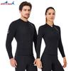 2MM Men's & Women's Long Sleeve Split Top Diving Suit - Thickened for Cold Protection, Ideal for Swimming, Snorkeling, Surfing.