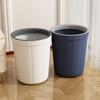 No Lid Garbage Bin Large Capacity Waste Paper Basket Dustbin Trash Can  Kitchen
