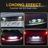 2 шт. Светодиодная подсветка номера CANBUS для Peugeot 308 5008 406 406(новый) Партнер Вигвам(B9) Лампа для автомобиля Partner B9 M49 M59