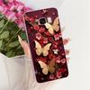 Чехол для Samsung Galaxy S8 SM-G950F Роскошные Цветы Бабочка Рисованный Чехол Мягкий Силиконовый Чехол Для Samsung S8 Plus S8+ G955F Сумки