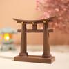 Miniature Torii Gate Japanese Shinto Temple Asian Architectural Model Bonsai Garden Ornament Fish Tank Decoration Chinese Decor