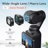 Magnetic Macro Lens Optical Glass Camera Lens for DJI Osmo Pocket 3 Action Camera Accessories