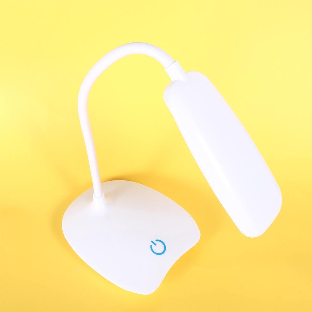 Диммер регулируемый для спальни, настольная лампа, USB перезаряжаемый, светодиодный свет для чтения, переключатель, сенсорный