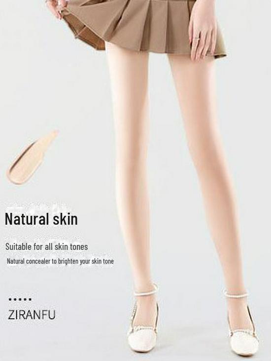 Ультратонкие женские летние чулки телесного цвета: Колготки с защитой от зацепов, невидимые, прочные, украшающие кожу.