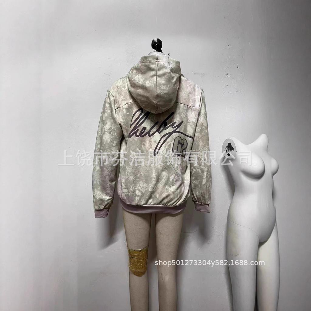 2025 European and American foreign trade casual hooded digital 3D printing slim-fit hooded pullover new sweater sweatshirt